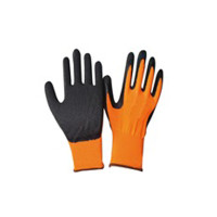 Boldan Oranžové polyuretánové rukavice veľkosť 9, 12 párov